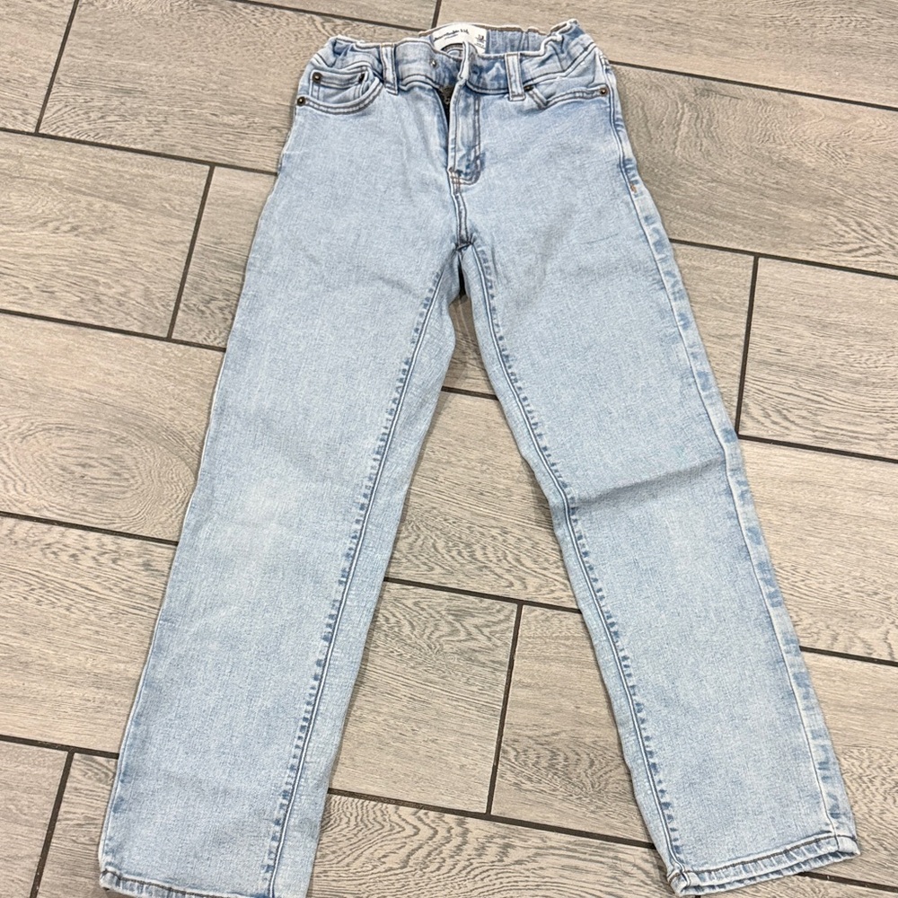 Abercrombie & Fitch Light Blue Straight Leg Jeans